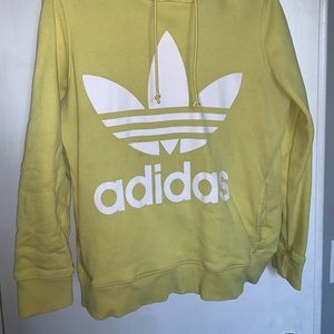 Yellow Adidas Hoodie